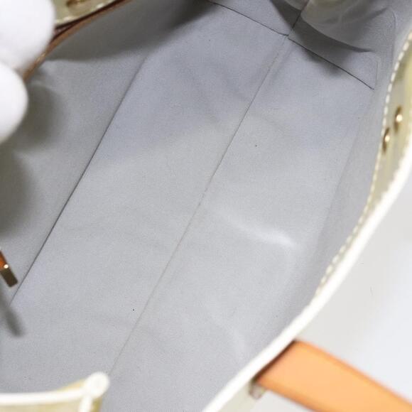 LOUIS VUITTON Monogram Vernis Reade PM Hand Bag Perle M91336 - Picture 11 of 16